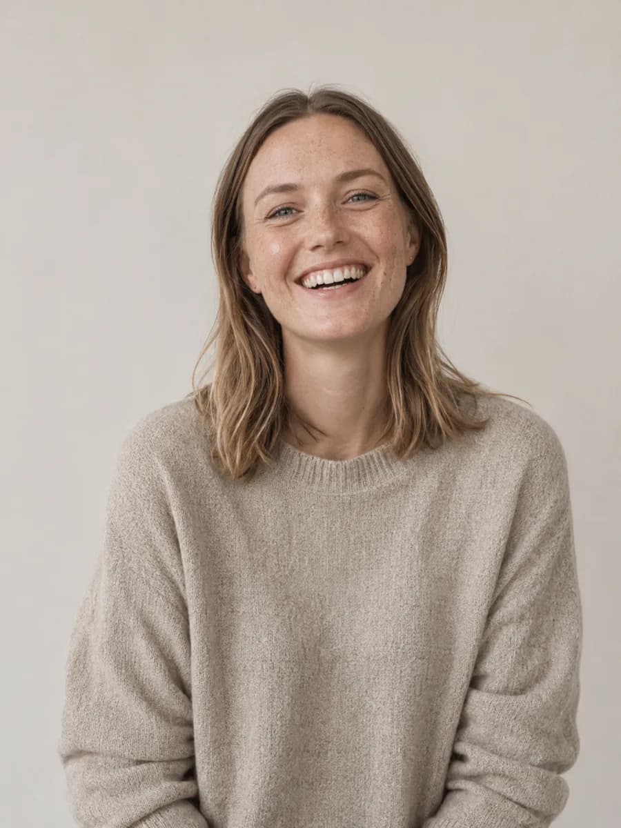Porträtt av Tove, som letar upp nya kunder och skriver utskicken.
